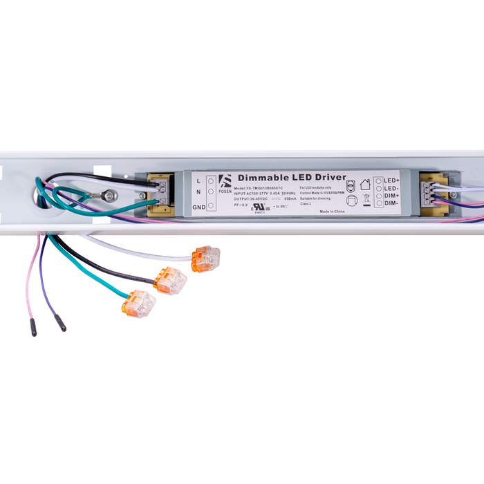 Topaz LS4-40-40K-D 4 Foot Linear Strip 40W 5200Lm 4000K 120-277V Dimmable To 10 Percent (T74433)