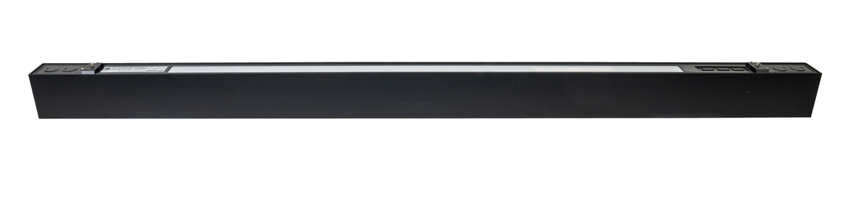 Topaz LSA4P-50PCS-BL 4 Foot Architectural LED Linear Strip Power/CCT Selectable 30W/40W/50W 3500K/4000K/5000K 120-277V 80 CRI 0-10V Dimming Up-Down Light Black (T77052)