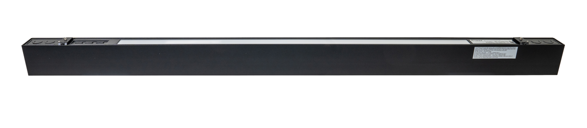 Topaz LSA4P-50PCS-BL 4 Foot Architectural LED Linear Strip Power/CCT Selectable 30W/40W/50W 3500K/4000K/5000K 120-277V 80 CRI 0-10V Dimming Up-Down Light Black (T77052)