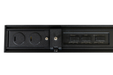 Topaz LSA4P-50PCS-EM-BL 4 Foot Architectural LED Linear Strip Power/CCT Selectable 30W/40W/50W 3500K/4000K/5000K 120-277V 0-10V Dimming Emergency Backup Black (T77053)