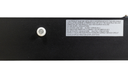 Topaz LSA4P-50PCS-EM-BL 4 Foot Architectural LED Linear Strip Power/CCT Selectable 30W/40W/50W 3500K/4000K/5000K 120-277V 0-10V Dimming Emergency Backup Black (T77053)