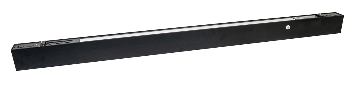 Topaz LSA4P-50PCS-EM-BL 4 Foot Architectural LED Linear Strip Power/CCT Selectable 30W/40W/50W 3500K/4000K/5000K 120-277V 0-10V Dimming Emergency Backup Black (T77053)