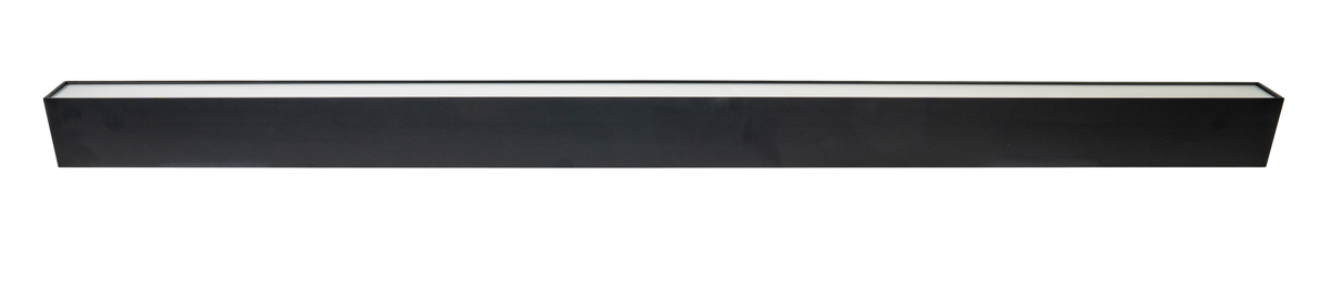 Topaz LSA4P-50PCS-EM-BL 4 Foot Architectural LED Linear Strip Power/CCT Selectable 30W/40W/50W 3500K/4000K/5000K 120-277V 0-10V Dimming Emergency Backup Black (T77053)