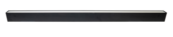 Topaz LSA4P-50PCS-EM-BL 4 Foot Architectural LED Linear Strip Power/CCT Selectable 30W/40W/50W 3500K/4000K/5000K 120-277V 0-10V Dimming Emergency Backup Black (T77053)