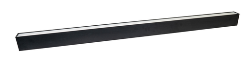 Topaz LSA4P-50PCS-EM-BL 4 Foot Architectural LED Linear Strip Power/CCT Selectable 30W/40W/50W 3500K/4000K/5000K 120-277V 0-10V Dimming Emergency Backup Black (T77053)