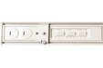 Topaz LSA4P-50PCS-WH 4 Foot Architectural LED Linear Strip Power/CCT Selectable 30W/40W/50W 3500K/4000K/5000K 120-277V 80 CRI 0-10V Dimming Up-Down Light White (T77050)