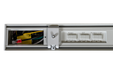 Topaz LSA4P-50PCS-WH 4 Foot Architectural LED Linear Strip Power/CCT Selectable 30W/40W/50W 3500K/4000K/5000K 120-277V 80 CRI 0-10V Dimming Up-Down Light White (T77050)