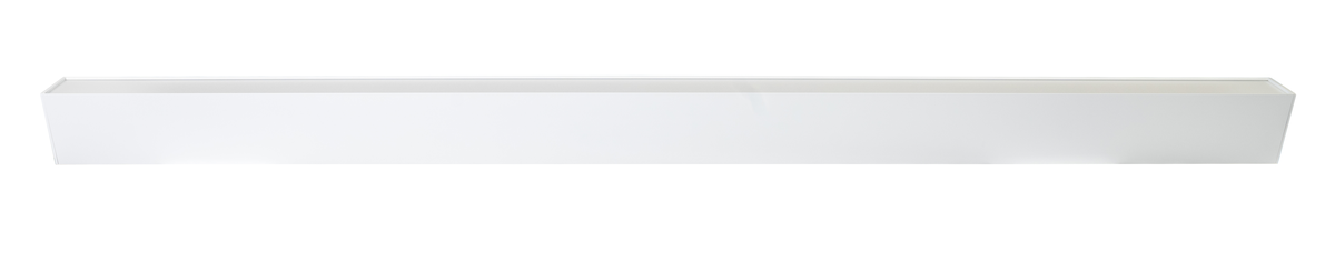 Topaz LSA4P-50PCS-WH 4 Foot Architectural LED Linear Strip Power/CCT Selectable 30W/40W/50W 3500K/4000K/5000K 120-277V 80 CRI 0-10V Dimming Up-Down Light White (T77050)