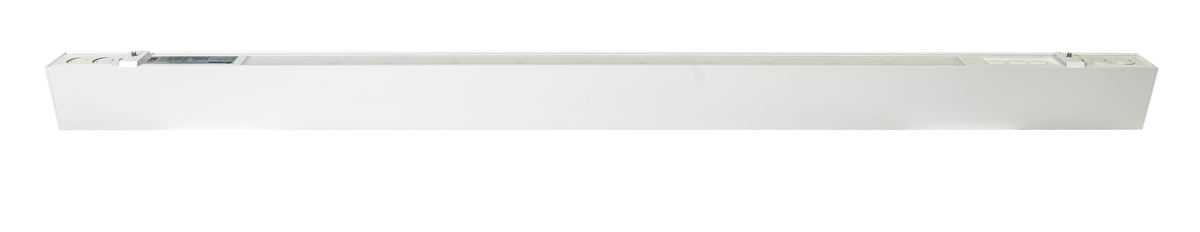 Topaz LSA4P-50PCS-WH 4 Foot Architectural LED Linear Strip Power/CCT Selectable 30W/40W/50W 3500K/4000K/5000K 120-277V 80 CRI 0-10V Dimming Up-Down Light White (T77050)