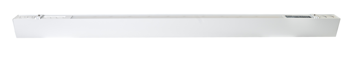 Topaz LSA4P-50PCS-WH 4 Foot Architectural LED Linear Strip Power/CCT Selectable 30W/40W/50W 3500K/4000K/5000K 120-277V 80 CRI 0-10V Dimming Up-Down Light White (T77050)
