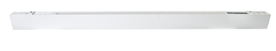Topaz LSA4P-50PCS-WH 4 Foot Architectural LED Linear Strip Power/CCT Selectable 30W/40W/50W 3500K/4000K/5000K 120-277V 80 CRI 0-10V Dimming Up-Down Light White (T77050)