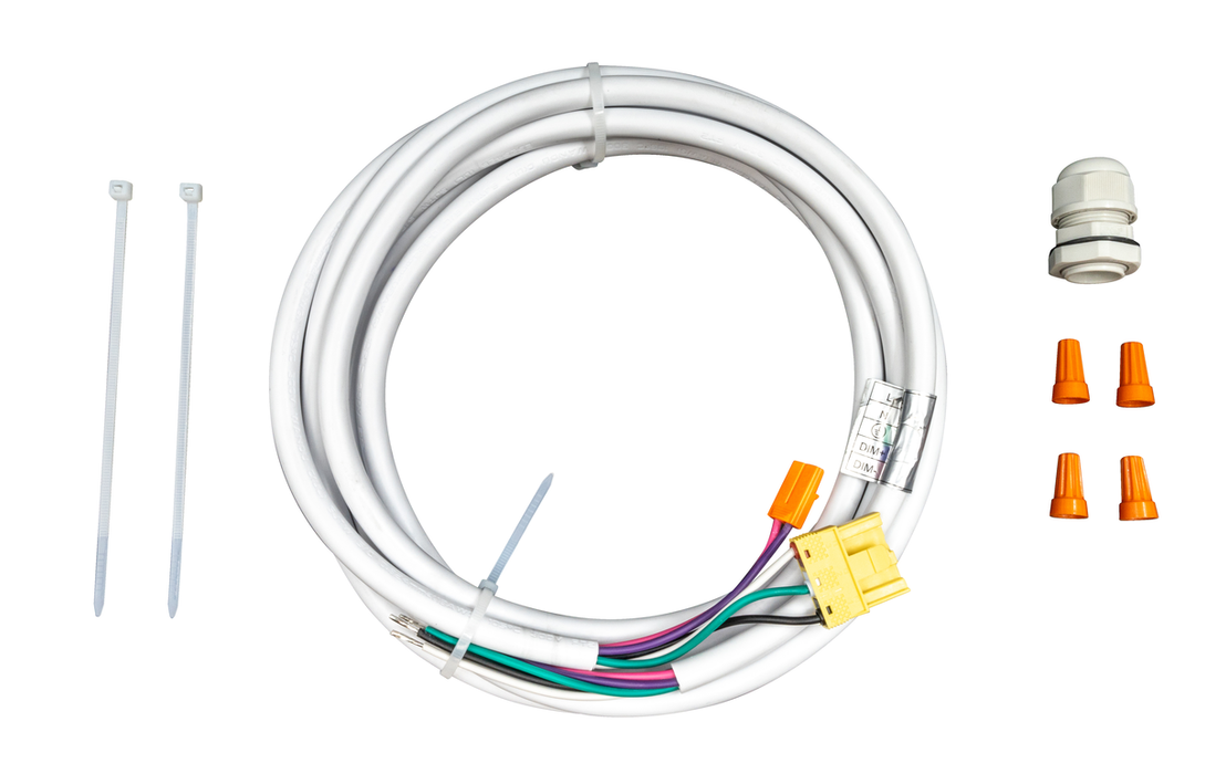 Topaz LSA-CORD5-WH Power Cord Extension 12 Foot White For LSA Architectural Linear Strip With Connectors (T77066)