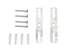 Topaz LSA-DWC-CNPY-WH Canopy Drywall Surface Mount Kit With 12 Foot Power Cord/Connector White For LSA Architectural Linear Strip (T77060)