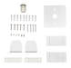 Topaz LSA-SMKIT Surface Mount Kit For LSA Architectural Linear Strip (T77065)
