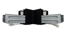Topaz LSA-XCONN-BL X Shape Connector Black For LSA Architectural Linear Strip (T77059)