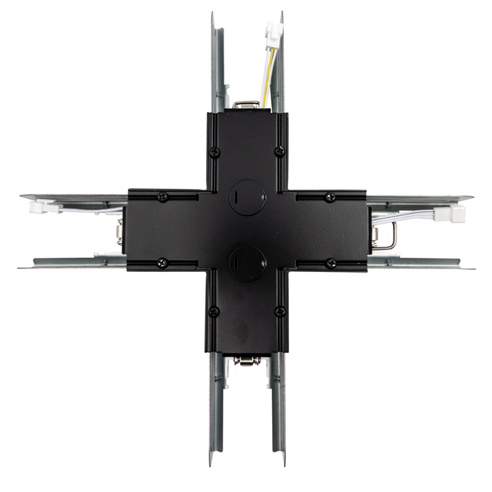 Topaz LSA-XCONN-BL X Shape Connector Black For LSA Architectural Linear Strip (T77059)