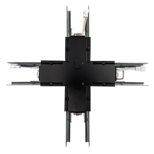 Topaz LSA-XCONN-BL X Shape Connector Black For LSA Architectural Linear Strip (T77059)