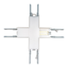 Topaz LSA-XCONN-WH X Shape Connector White For LSA Architectural Linear Strip (T77058)