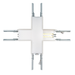 Topaz LSA-XCONN-WH X Shape Connector White For LSA Architectural Linear Strip (T77058)