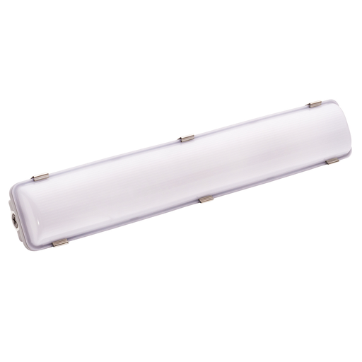Topaz LVT2-20-CS 2 Foot Linear Vaportight 20W CCT Selectable 3500K/4000K/5000K 2600Lm 0-10V Dimming 120-277V (T73811)