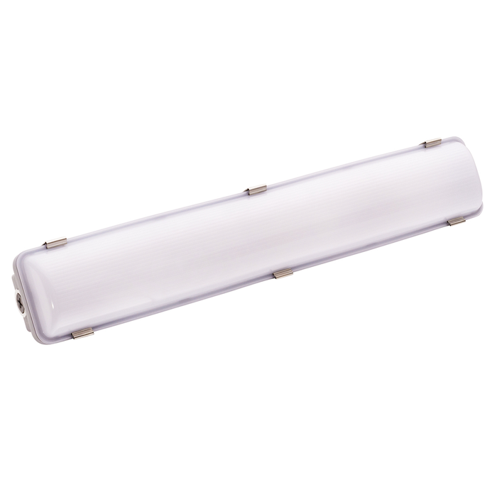 Topaz LVT2-20-CS 2 Foot Linear Vaportight 20W CCT Selectable 3500K/4000K/5000K 2600Lm 0-10V Dimming 120-277V (T73811)
