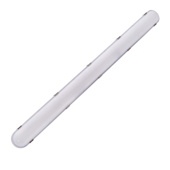 Topaz LVT4-50PCS-MS 4 Foot Linear Vaportight Power/CCT Selectable 30W/40W/50W 3500K/4000K/5000K 120-277V 80 CRI Dimmable Motion Sensor (T73817)
