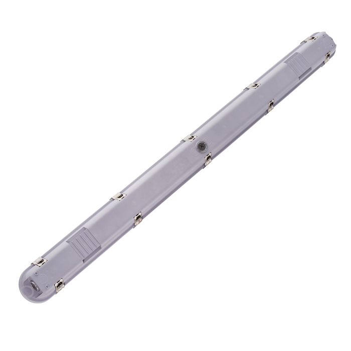 Topaz LVT4-50PCS-EMS 4 Foot Linear Vaportight Power/CCT Selectable 30W/40W/50W 3500K/4000K/5000K 120-277V Dimmable Emergency Battery Backup And Motion Sensor (T73816)
