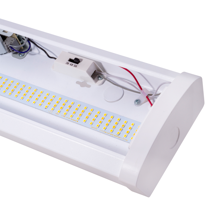 Topaz LWRAP4-48-40K-D 4 Foot LED Modern Wrap 48W 4000K 5520Lm 80 CRI 105 Degree Beam Angle Dimmable 120-277V White (T74424)