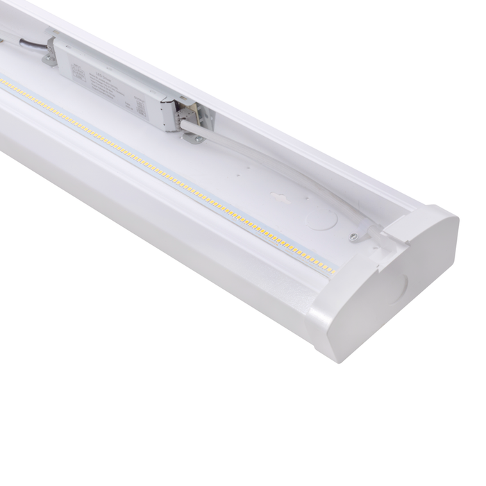 Topaz LWRAP4-48-40K-D 4 Foot LED Modern Wrap 48W 4000K 5520Lm 80 CRI 105 Degree Beam Angle Dimmable 120-277V White (T74424)