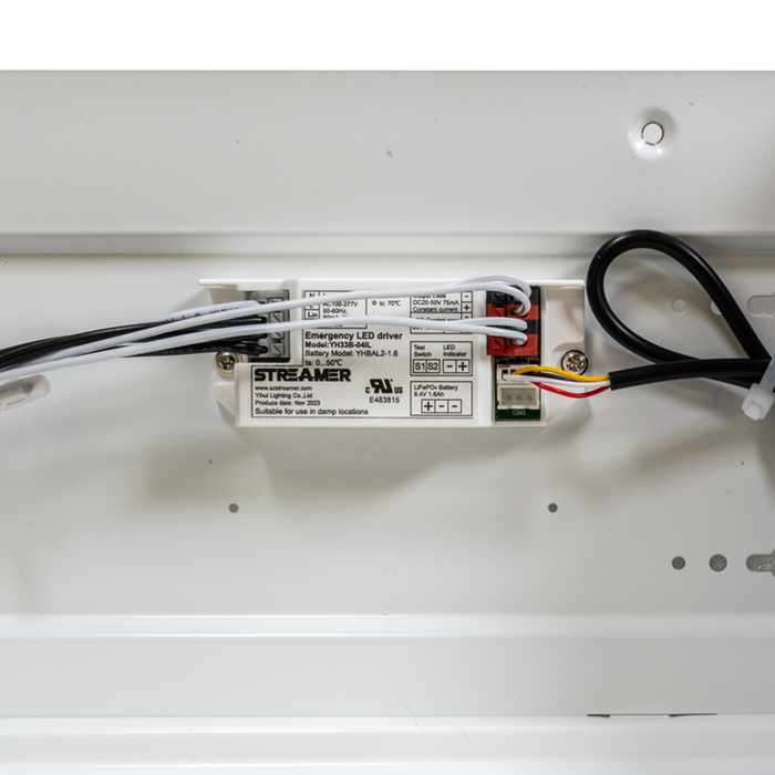 Topaz LWRAPA2-25PCS 2 Foot Modern Wrap Power/CCT Selectable 15W/20W/25W 3000K/3500K/4000K/5000K/6500K 120-277V 0-10V Dimming 80 CRI White (T77117)