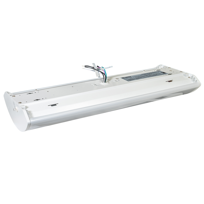 Topaz LWRAPA2-25PCS 2 Foot Modern Wrap Power/CCT Selectable 15W/20W/25W 3000K/3500K/4000K/5000K/6500K 120-277V 0-10V Dimming 80 CRI White (T77117)