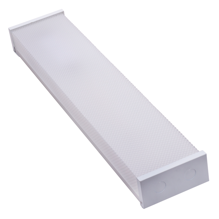 Topaz LWRAPU2-20-40K-D 2 Foot LED Utility Wrap 20W 4000K 2300Lm 80 CRI 105 Degree Beam Angle 0-10V Dimming 120-277V White (T74430)