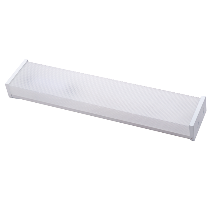 Topaz LWRAPU2-20-40K-D 2 Foot LED Utility Wrap 20W 4000K 2300Lm 80 CRI 105 Degree Beam Angle 0-10V Dimming 120-277V White (T74430)
