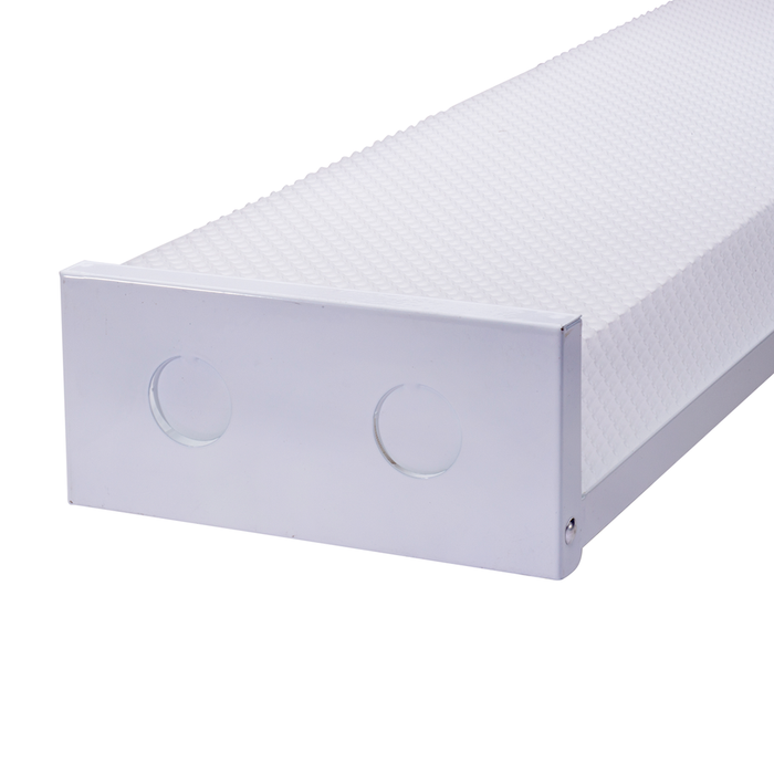 Topaz LWRAPU4-40-50K-D 4 Foot LED Utility Wrap 40W 5000K 4600Lm 80 CRI 105 Degree Beam Angle 0-10V Dimming 120-277V White (T74429)