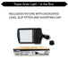 Topaz ARL-150PCS-T3-HV Area Light Power/CCT Selectable 70W/100W/150W 3000K/4000K/5000K Type 3 277-480V 0-10V Dimming Bronze (T73988)