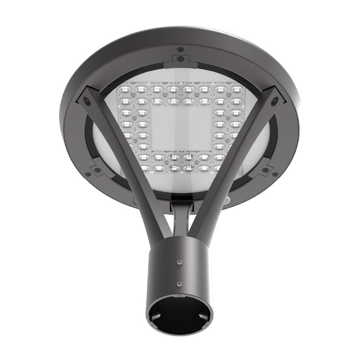 Topaz PTL-100PCS-BZ LED Outdoor Post Top Light Wattage/CCT Selectable 60W/80W/100W 3000K/4000K/5000K 120-277V 80 CRI Dimmable Bronze (T79448)