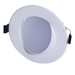 Topaz RDL/4GIM/9/5CTS-46 4 Inch LED Slim Fit Recessed Downlight Gimbal 9W 580Lm CCT Selectable 2700K/3000K/3500K/4000K/5000K 90 CRI Dimmable White 50W Equivalent IC (T70888)
