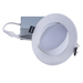 Topaz RDL/4GIM/9/5CTS-46 4 Inch LED Slim Fit Recessed Downlight Gimbal 9W 580Lm CCT Selectable 2700K/3000K/3500K/4000K/5000K 90 CRI Dimmable White 50W Equivalent IC (T70888)