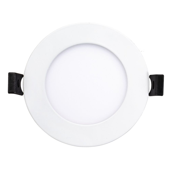 Topaz RDL/4RND/9/5CTS 4 Inch LED Canless Downlight 9W 550Lm CCT Selectable 2700K/3000K/3500K/4000K/5000K 90 CRI 120V Dimmable White 60W Equivalent (T70885)