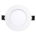 Topaz RDL/4RND/9/5CTS 4 Inch LED Canless Downlight 9W 550Lm CCT Selectable 2700K/3000K/3500K/4000K/5000K 90 CRI 120V Dimmable White 60W Equivalent (T70885)