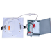 Topaz RDL/4SQ/9/5CTS-46 4 Inch LED Canless Square Downlight 9W 570Lm CCT Selectable 2700K/3000K/3500K/4000K/5000K 90 CRI 120V Dimmable White 50W Equivalent (T71130)