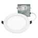 Topaz RDL6-12W-CS 6 Inch LED Canless Downlight 12W 1000Lm CCT Selectable 2700K/3000K/3500K/4000K/5000K 90 CRI 120V Dimmable White 75W Equivalent (T76861)