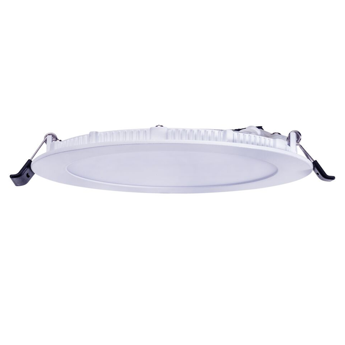 Topaz RDL/6RND/12/5CTS 6 Inch LED Canless Downlight 12W 850Lm CCT Selectable 2700K/3000K/3500K/4000K/5000K 90 CRI 120V Dimmable White 75W Equivalent (T70886)