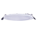 Topaz RDL/6RND/12/5CTS 6 Inch LED Canless Downlight 12W 850Lm CCT Selectable 2700K/3000K/3500K/4000K/5000K 90 CRI 120V Dimmable White 75W Equivalent (T70886)