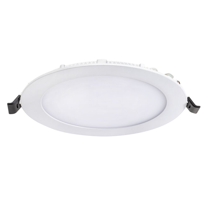 Topaz RDL/6RND/12HL/5CTS 6 Inch LED Canless Downlight 12W 1050Lm CCT Selectable 2700K/3000K/3500K/4000K/5000K 90 CRI 120V Dimmable White 100W Equivalent (T70887)
