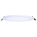 Topaz RDL/8RND/18/5CTS 8 Inch LED Canless Downlight 18W 1600Lm CCT Selectable 2700K/3000K/3500K/4000K/5000K 90 CRI 120V Dimmable White 100W Equivalent (T71085)