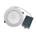Topaz RDL6-ADJ-15W-CS 6 Inch LED Adjustable Canless Downlight 15W 1250Lm CCT Selectable 2700K/3000K/3500K/4000K/5000K 90 CRI 120V Dimmable White (T76868)