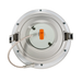 Topaz RDL6-ADJ-15W-CS 6 Inch LED Adjustable Canless Downlight 15W 1250Lm CCT Selectable 2700K/3000K/3500K/4000K/5000K 90 CRI 120V Dimmable White (T76868)