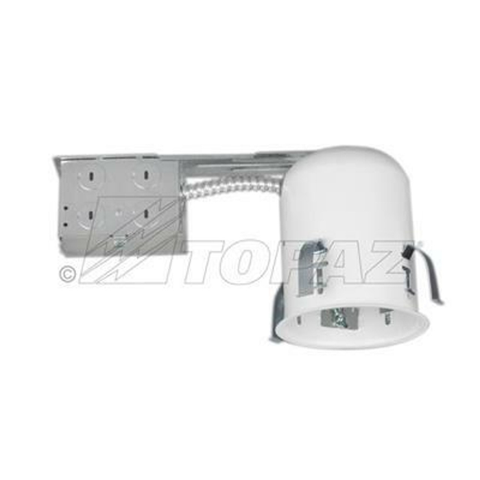 Topaz RH4/RLV-28 Remodel Low Voltage Can 4 Inch Non-IC And Not Airtight Rated 12V GU5.3 Socket (T77532)