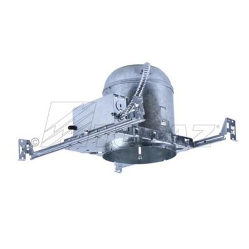 Topaz RH6/N/IC/ATS/FL-28 New Construction Housing Can 6 Inch Line Voltage IC Rated And AT Rated [Airtight] E26 Floating Socket 120V (T77841)